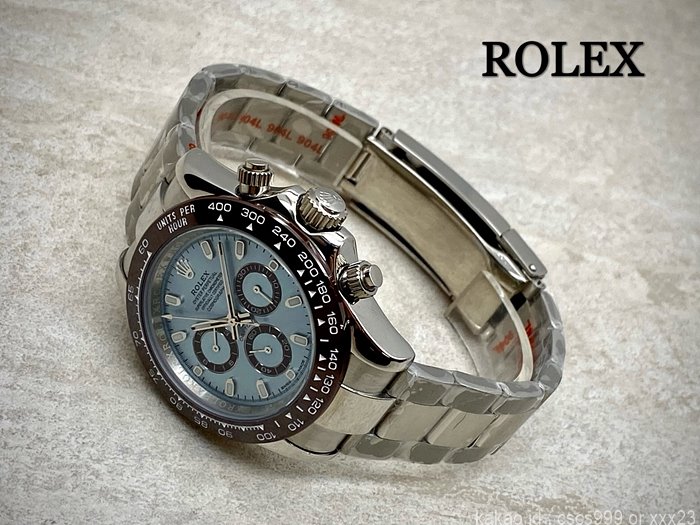 로렉스 데이토나 플래티넘 아이스블루다이얼 세라믹베젤 시계 레플리카 미러급 SA급 S급 고퀄리티 롤렉스 워치 9