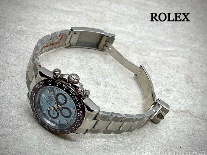 로렉스 데이토나 플래티넘 아이스블루다이얼 세라믹베젤 시계 레플리카 미러급 SA급 S급 고퀄리티 롤렉스 워치 10