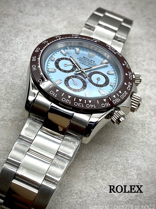 로렉스 데이토나 플래티넘 아이스블루다이얼 세라믹베젤 시계 레플리카 미러급 SA급 S급 고퀄리티 롤렉스 워치 18