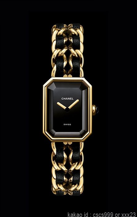 샤넬 프리미에르 골드 블랙 시계 레플리카 미러급 SA급 S급 고퀄리티 워치 [여성]