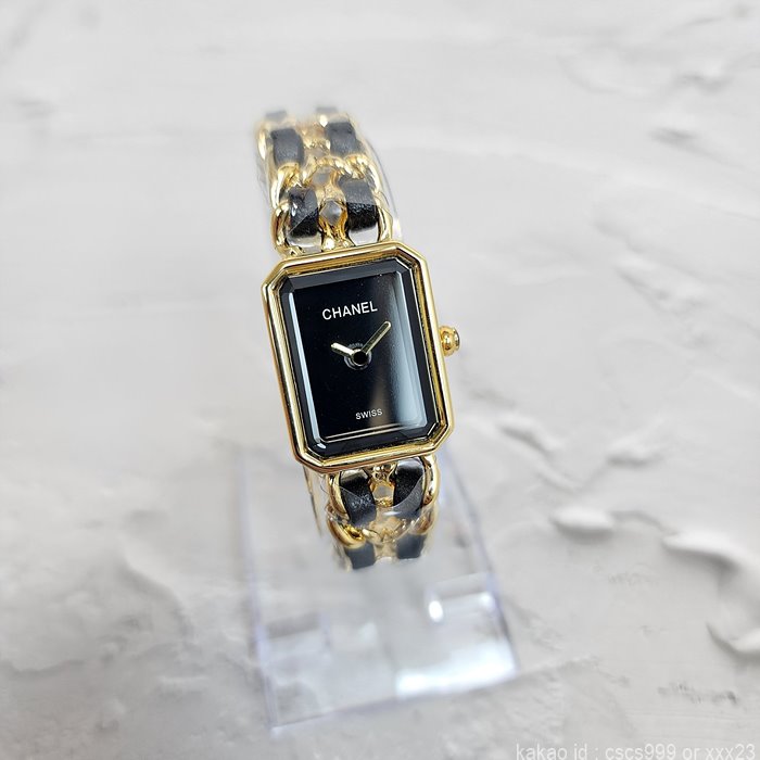 샤넬 프리미에르 골드 블랙 시계 레플리카 미러급 SA급 S급 고퀄리티 워치 [여성] 4