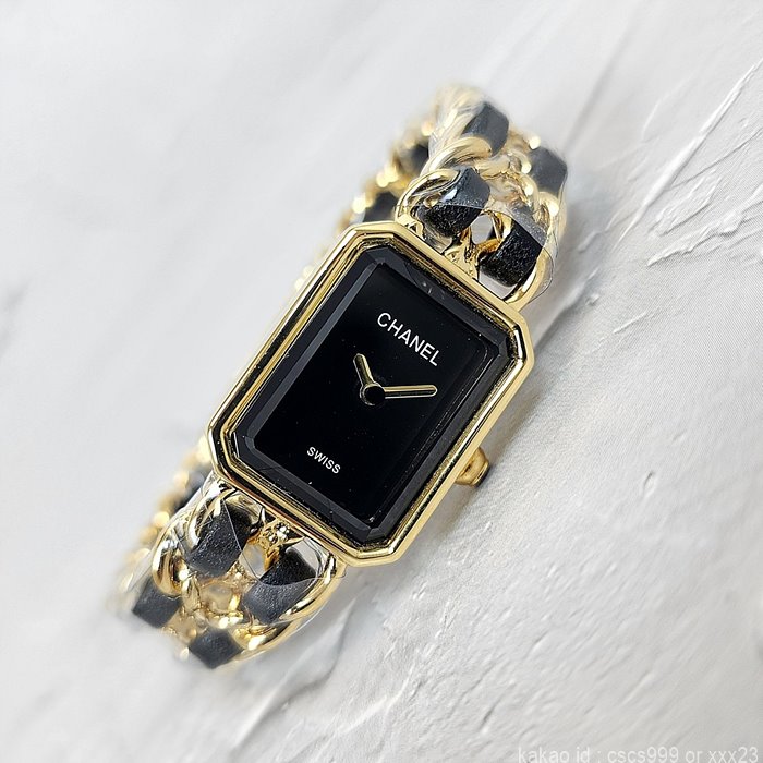 샤넬 프리미에르 골드 블랙 시계 레플리카 미러급 SA급 S급 고퀄리티 워치 [여성] 9