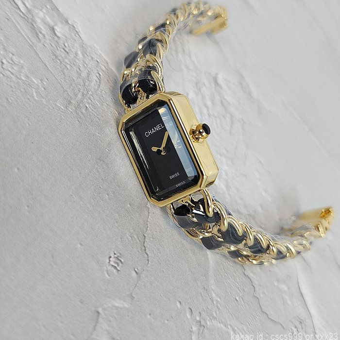 샤넬 프리미에르 골드 블랙 시계 레플리카 미러급 SA급 S급 고퀄리티 워치 [여성] 12