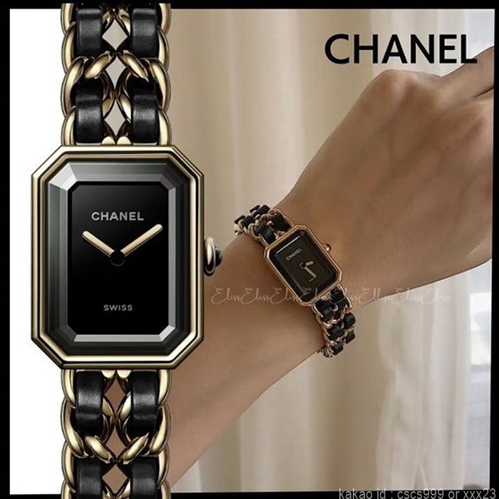 샤넬 프리미에르 골드 블랙 시계 레플리카 미러급 SA급 S급 고퀄리티 워치 [여성] 13