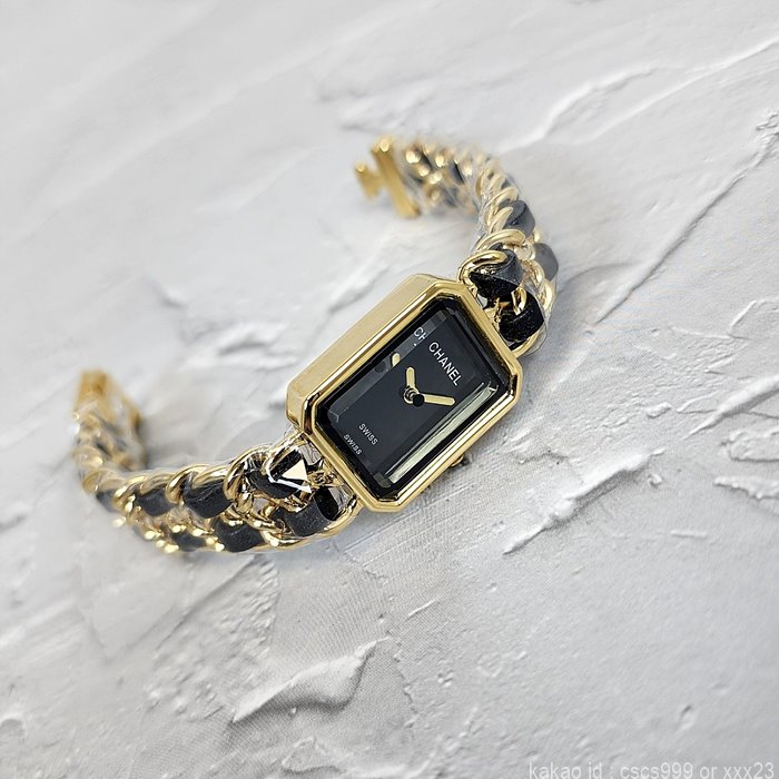 샤넬 프리미에르 골드 블랙 시계 레플리카 미러급 SA급 S급 고퀄리티 워치 [여성] 14