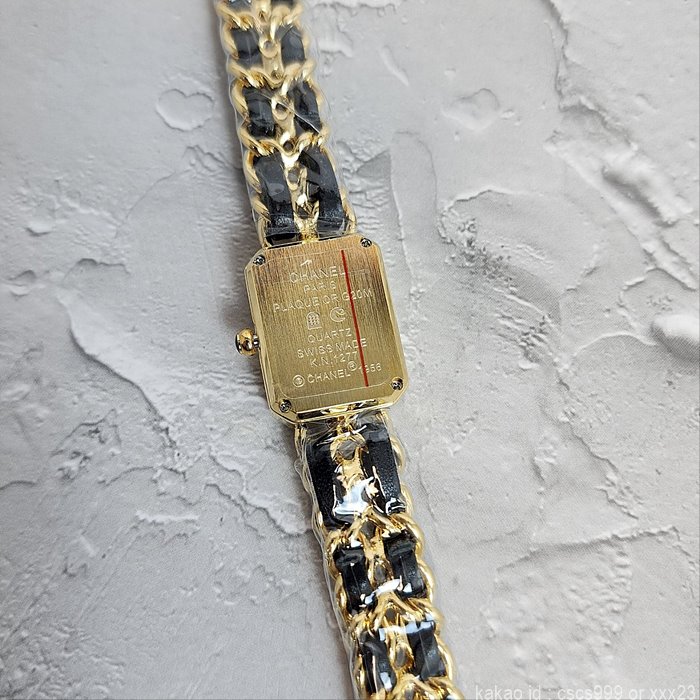 샤넬 프리미에르 골드 블랙 시계 레플리카 미러급 SA급 S급 고퀄리티 워치 [여성] 19