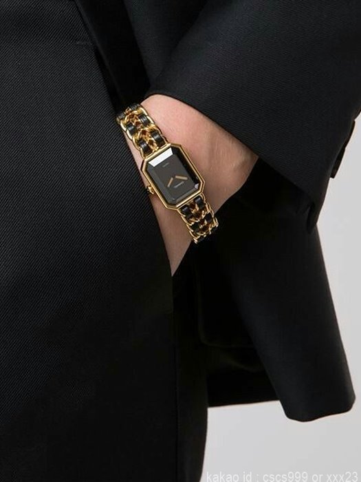 샤넬 프리미에르 골드 블랙 시계 레플리카 미러급 SA급 S급 고퀄리티 워치 [여성] 22