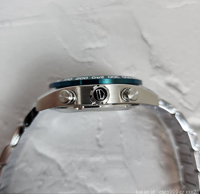 태그호이어 까레라 칼리브 02 스포츠 그린다이얼 시계 레플리카 미러급 SA급 S급 고퀄리티 워치 - best 11