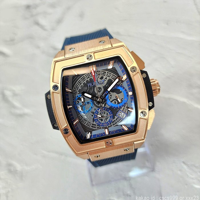 위블로 스피릿 오브 빅뱅 킹골드 블루 시계 레플리카 미러급 SA급 S급 고퀄리티 워치 4