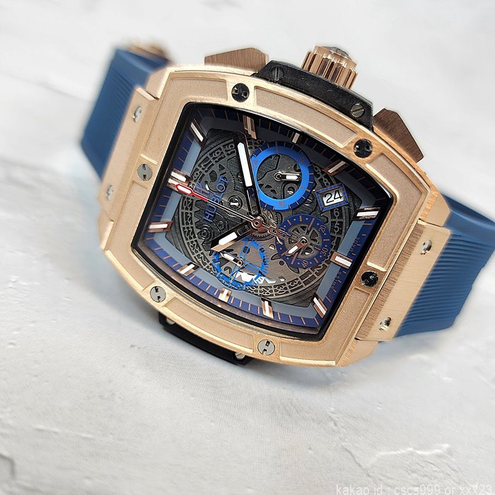 위블로 스피릿 오브 빅뱅 킹골드 블루 시계 레플리카 미러급 SA급 S급 고퀄리티 워치 9