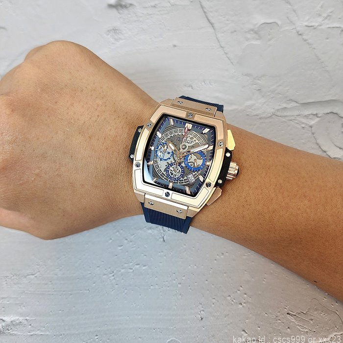 위블로 스피릿 오브 빅뱅 킹골드 블루 시계 레플리카 미러급 SA급 S급 고퀄리티 워치 16