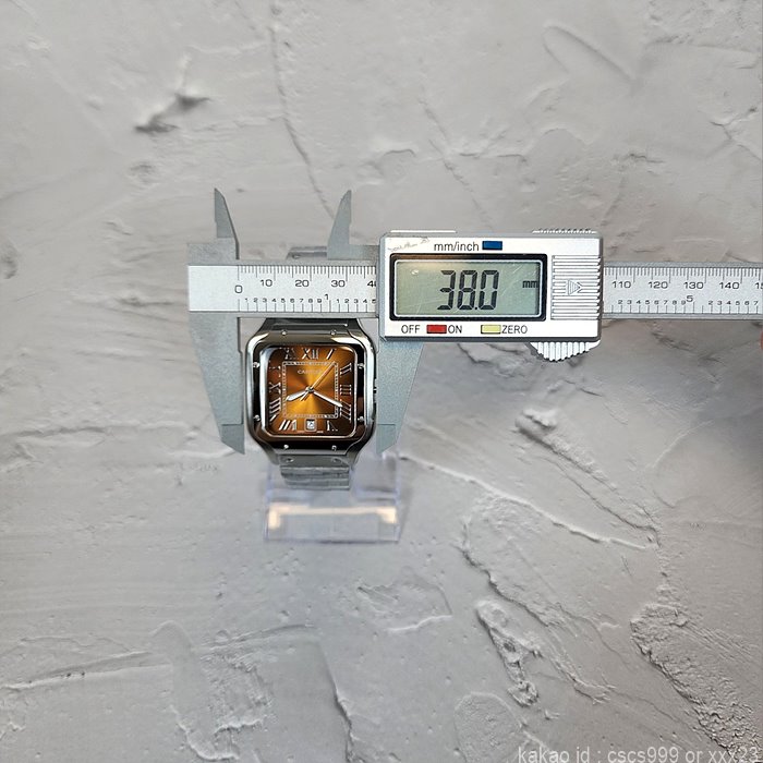 까르띠에 산토스 브라운다이얼 시계 레플리카 미러급 SA급 S급 고퀄리티 워치 7