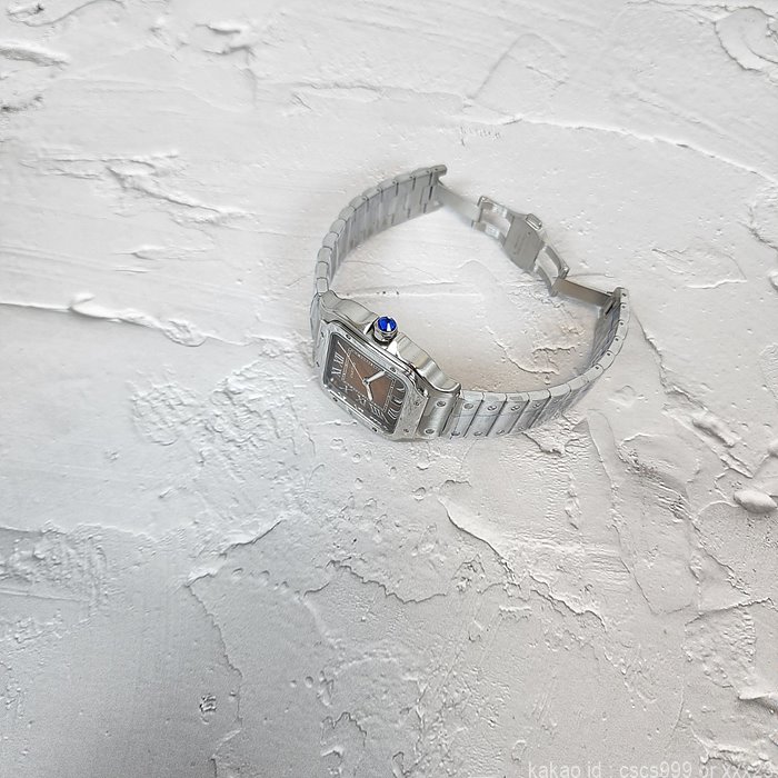 까르띠에 산토스 브라운다이얼 시계 레플리카 미러급 SA급 S급 고퀄리티 워치 9