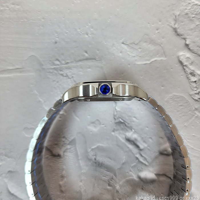 까르띠에 산토스 브라운다이얼 시계 레플리카 미러급 SA급 S급 고퀄리티 워치 12