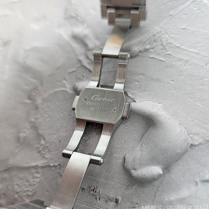 까르띠에 산토스 브라운다이얼 시계 레플리카 미러급 SA급 S급 고퀄리티 워치 14