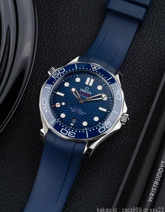 오메가 코엑시얼 씨마스터 다이버300M 블루다이얼 시계 레플리카 미러급 SA급 S급 고퀄리티 워치 5