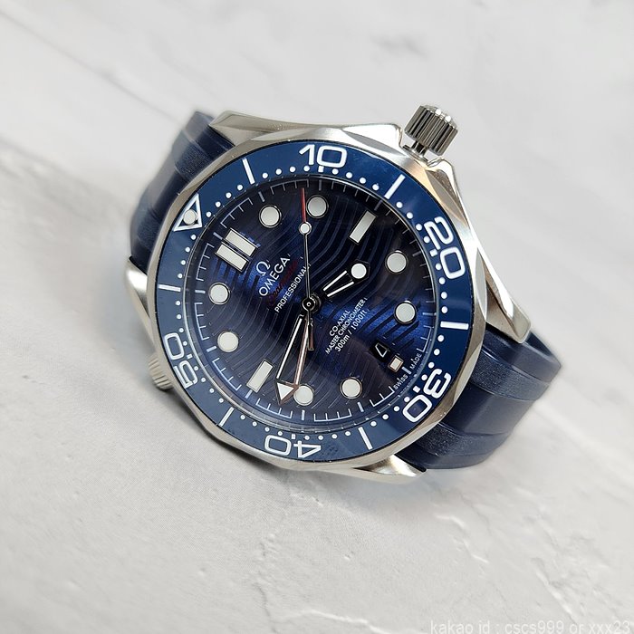 오메가 코엑시얼 씨마스터 다이버300M 블루다이얼 시계 레플리카 미러급 SA급 S급 고퀄리티 워치 9