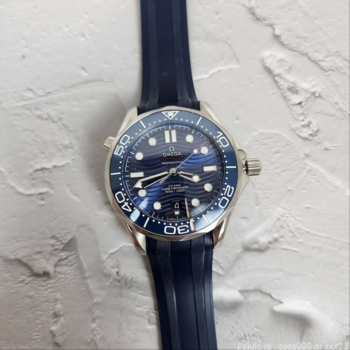 오메가 코엑시얼 씨마스터 다이버300M 블루다이얼 시계 레플리카 미러급 SA급 S급 고퀄리티 워치 12