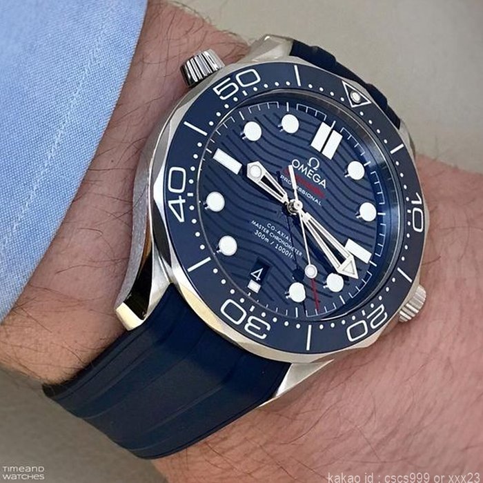 오메가 코엑시얼 씨마스터 다이버300M 블루다이얼 시계 레플리카 미러급 SA급 S급 고퀄리티 워치 13