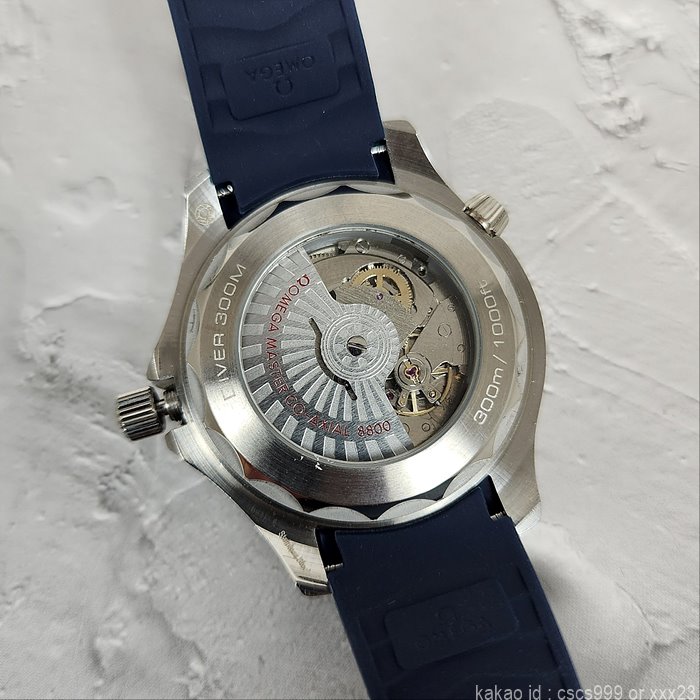 오메가 코엑시얼 씨마스터 다이버300M 블루다이얼 시계 레플리카 미러급 SA급 S급 고퀄리티 워치 14