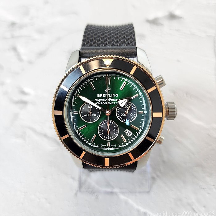 브라이틀링-슈퍼오션-헤리티지-그린콤비-리미티드에디션-시계-레플리카-미러급-명품 레플리카 미러 SA급 브라이틀링 슈퍼오션 헤리티지 그린콤비 리미티드에디션 시계 레플리카 미러급 SA급 S급 고퀄리티 워치 5