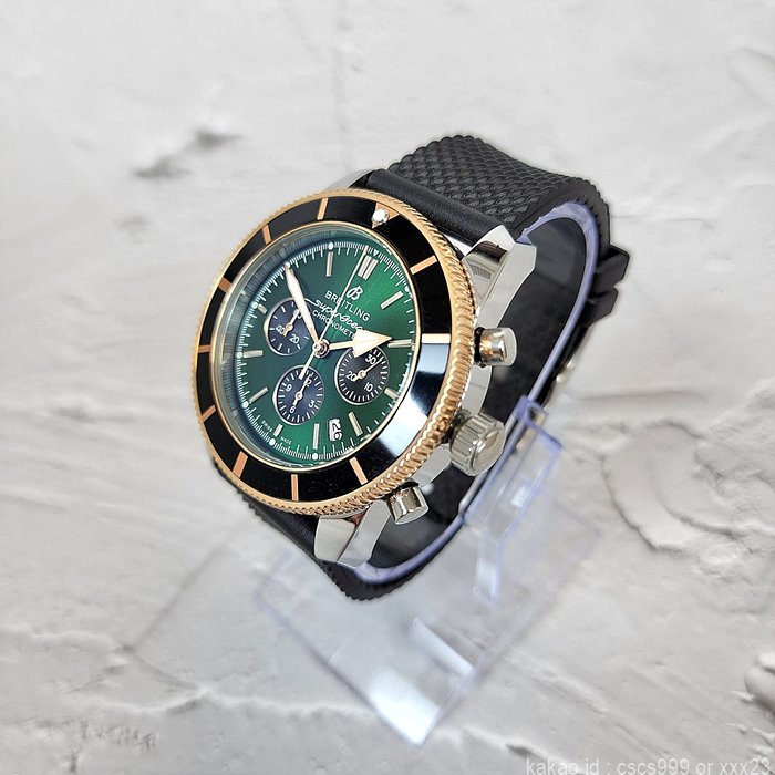 브라이틀링-슈퍼오션-헤리티지-그린콤비-리미티드에디션-시계-레플리카-미러급-명품 레플리카 미러 SA급 브라이틀링 슈퍼오션 헤리티지 그린콤비 리미티드에디션 시계 레플리카 미러급 SA급 S급 고퀄리티 워치 6