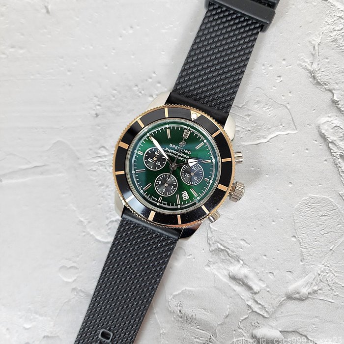 브라이틀링-슈퍼오션-헤리티지-그린콤비-리미티드에디션-시계-레플리카-미러급-명품 레플리카 미러 SA급 브라이틀링 슈퍼오션 헤리티지 그린콤비 리미티드에디션 시계 레플리카 미러급 SA급 S급 고퀄리티 워치 11