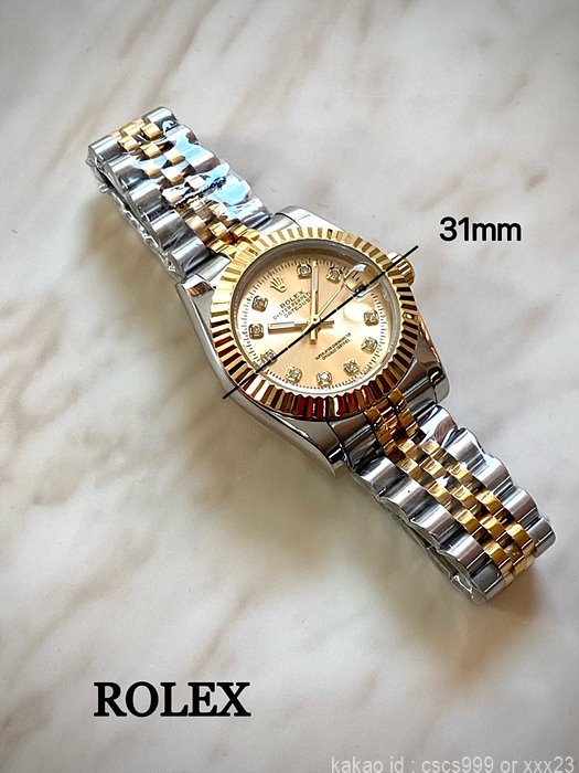 로렉스 데이저스트 텐포인트 골드다이얼 콤비 시계 레플리카 미러급 SA급 S급 고퀄리티 롤렉스 워치 9