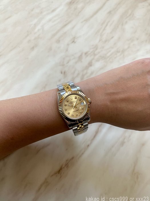 로렉스 데이저스트 텐포인트 골드다이얼 콤비 시계 레플리카 미러급 SA급 S급 고퀄리티 롤렉스 워치 14