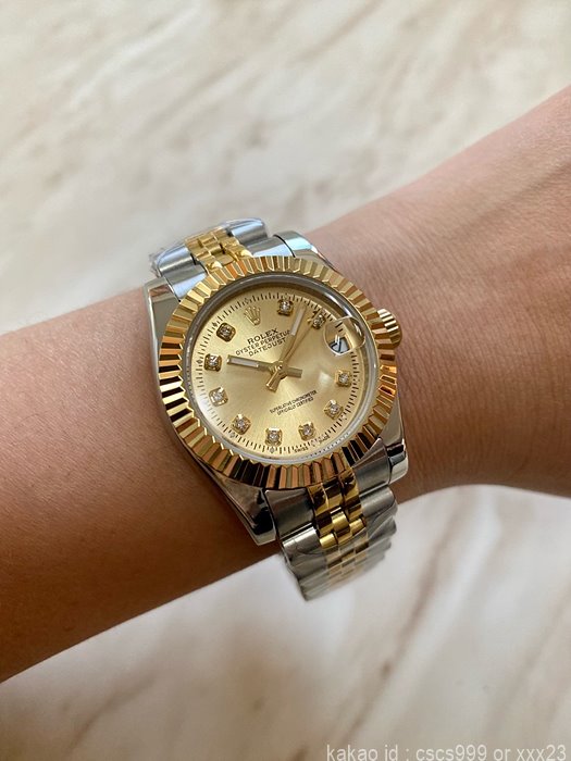 로렉스 데이저스트 텐포인트 골드다이얼 콤비 시계 레플리카 미러급 SA급 S급 고퀄리티 롤렉스 워치 15