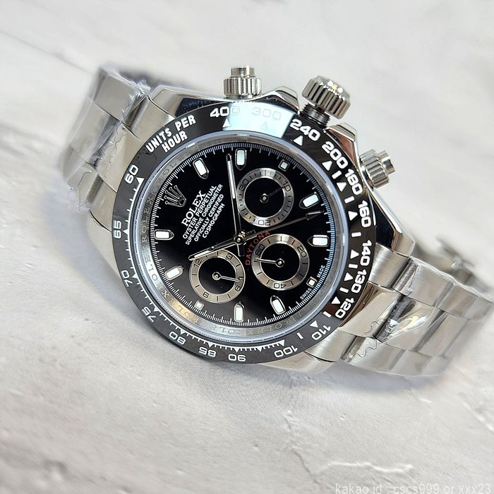 로렉스 데이토나 블랙다이얼 시계 레플리카 미러급 SA급 S급 고퀄리티 롤렉스 워치 - best 11