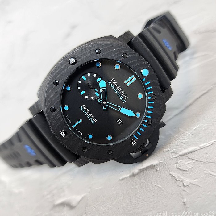 파네라이 섭머저블 1950 카본테크 블랙다이얼 시계 레플리카 미러급 SA급 S급 고퀄리티 워치 11