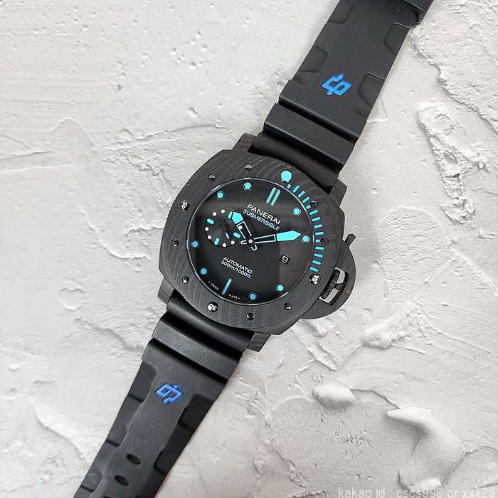 파네라이 섭머저블 1950 카본테크 블랙다이얼 시계 레플리카 미러급 SA급 S급 고퀄리티 워치 14