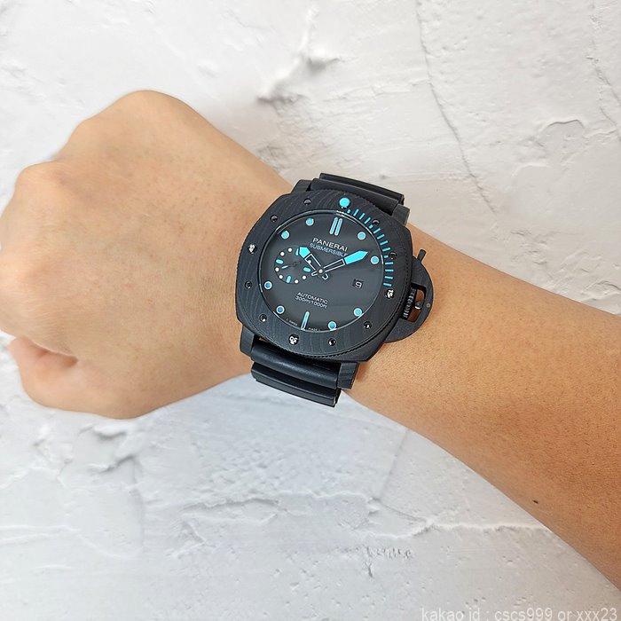 파네라이 섭머저블 1950 카본테크 블랙다이얼 시계 레플리카 미러급 SA급 S급 고퀄리티 워치 20