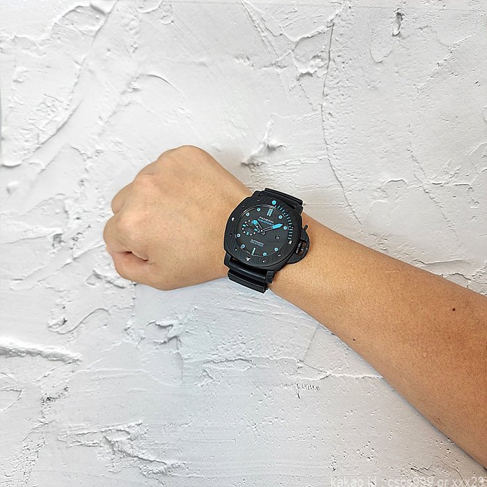 파네라이 섭머저블 1950 카본테크 블랙다이얼 시계 레플리카 미러급 SA급 S급 고퀄리티 워치 21