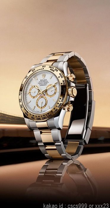 로렉스 데이토나 화이트다이얼 콤비 시계 레플리카 미러급 SA급 S급 고퀄리티 롤렉스 워치 7