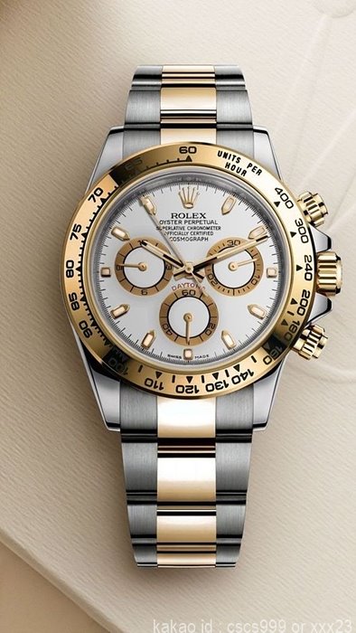 로렉스 데이토나 화이트다이얼 콤비 시계 레플리카 미러급 SA급 S급 고퀄리티 롤렉스 워치 10