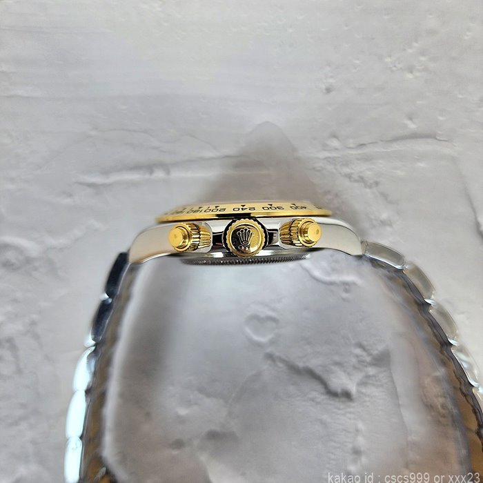 로렉스 데이토나 화이트다이얼 콤비 시계 레플리카 미러급 SA급 S급 고퀄리티 롤렉스 워치 16