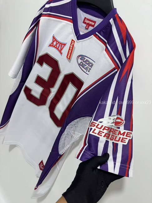 2025.06.10_[김ㅇㅇ 고객님 주문제품 검수사진] Supreme Sudden DeathFootball Jersey White 레플리카 미러급 SA급 S급 고퀄리티 하이엔드 최상급 슈프림 반팔티 3