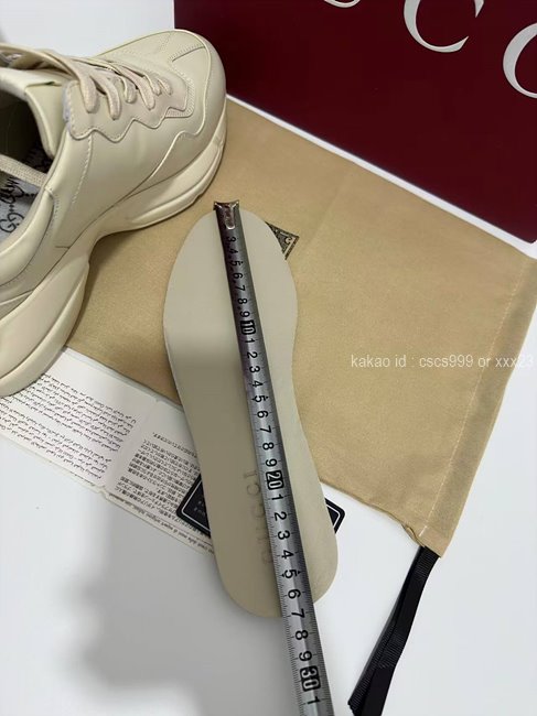 2025.06.12_[장ㅇㅇ 고객님 주문제품 검수사진] 구찌 라이톤 스니커즈 레플리카 미러급 SA급 S급 고퀄리티 하이엔드 최상급 신발 9