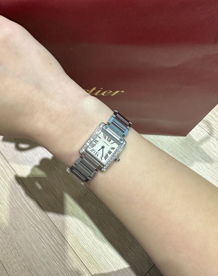 까르띠에 탱크 WE1002S3 시계 레플리카 미러급 SA급 S급 고퀄리티 최상급 하이엔드 워치 [여성]  - best 4