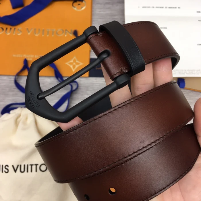 루이비통 남성용 단색 벨트 2컬러 레플리카 미러급 SA급 S급 고퀄리티  [남성] 최상급 하이엔드 - best 11