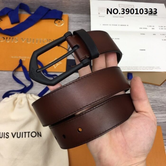 루이비통 남성용 단색 벨트 2컬러 레플리카 미러급 SA급 S급 고퀄리티  [남성] 최상급 하이엔드 - best