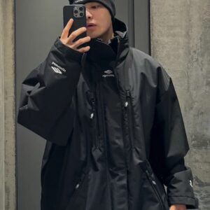 발렌시아가 3B 자수 스킨 롱 자켓 블랙 레플리카 미러급 SA급 S급 고퀄리티 하이엔드 최상급 의류 [남성여성공용]