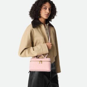 보테가베네타 뱅뱅 베니티 케이스 817785 로즈 타조가죽 레플리카 미러급 SA급 S급 고퀄리티 최상급 하이엔드 가방 [여성]