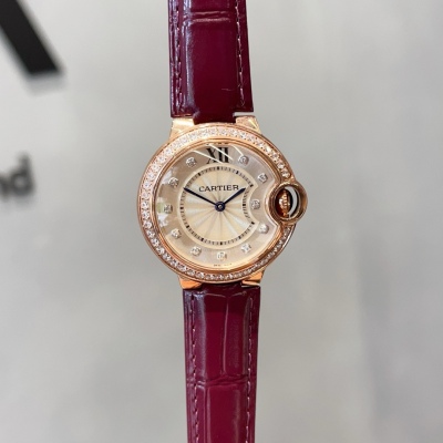 까르띠에 발롱블루 (3 color) 시계 레플리카 미러급 SA급 S급 고퀄리티 워치 [여성] 2