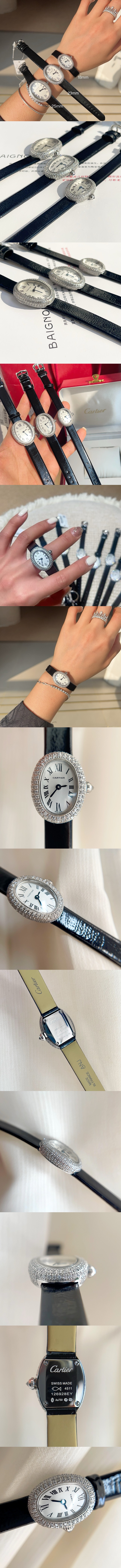 까르띠에 베누아 (9 color) 시계 레플리카 미러급 SA급 S급 고퀄리티 워치 [여성] 7