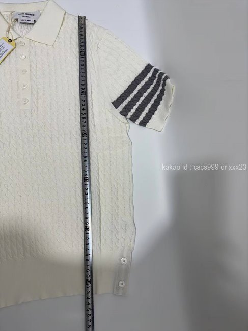 2025.06.13_[장ㅇㅇ 고객님 주문제품 검수사진] 톰브라운 반팔 니트 카라티셔츠 레플리카 미러급 SA급 S급 고퀄리티 하이엔드 최상급 의류 6