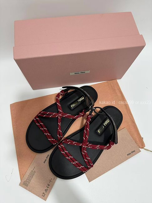2025.06.16_[김ㅇㅇ 고객님 주문제품 검수사진] 미우미우 샌들 레플리카 미러급 SA급 S급 고퀄리티 하이엔드 최상급 신발