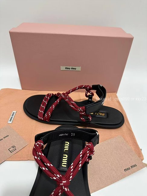 2025.06.16_[김ㅇㅇ 고객님 주문제품 검수사진] 미우미우 샌들 레플리카 미러급 SA급 S급 고퀄리티 하이엔드 최상급 신발 6